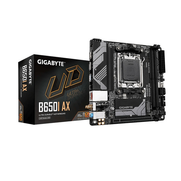Buy the Gigabyte B650I AX ITX Motherboard For AMD Ryzen 7000/8000/9000 Series CPUs ( B650I AX ). Shop online at Extremepc.co.nz