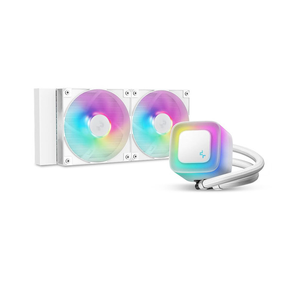 Buy the DEEPCOOL LE240 V2 White 240mm ARGB AIO Liquid CPU Cooler ( R-LE240-WHAMMN-G-2 ). Shop online at Extremepc.co.nz
