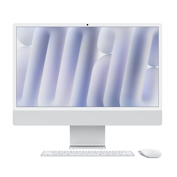 Buy the Apple iMac 24" 4.5K Retina Display M4 16GB 512GB SSD 10-Core CPU 10-Core GPU Silver MWUV3X/A ( MWUV3X/A ). Shop online at Extremepc.co.nz