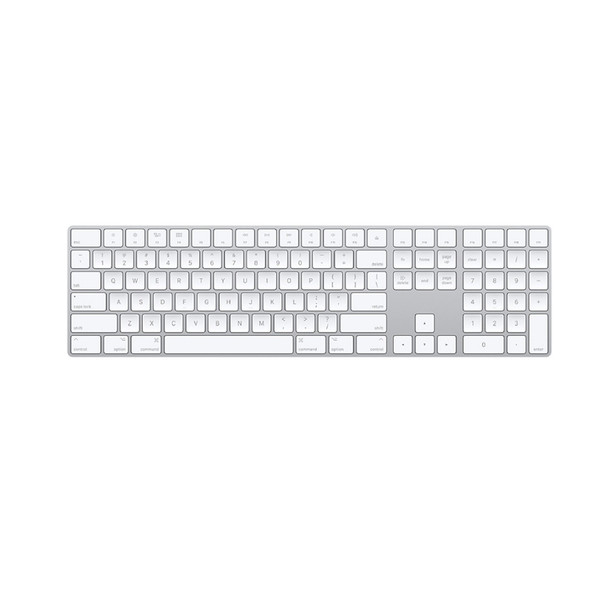 Buy the Apple Wireless Magic Keyboard with Numeric Keypad White ( MXCJ3ZA/A ). Shop online at Extremepc.co.nz