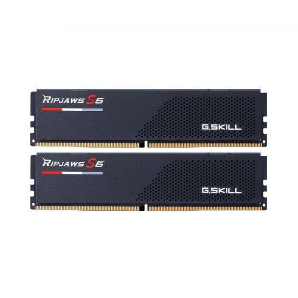 G.SKILL Ripjaws S5 64GB (2x 32GB) DDR5 5600Mhz Desktop UDIMM RAM Kit for Intel XMP Black