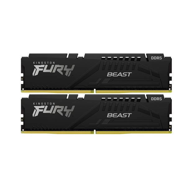 Buy the Kingston FURY Beast 32GB (2x 16GB) DDR5 6000Mhz CL36 Desktop UDIMM RAM Kit Black KF560C36BBE2K2-32 ( KF560C36BBE2K2-32 ). Shop online at Extremepc.co.nz