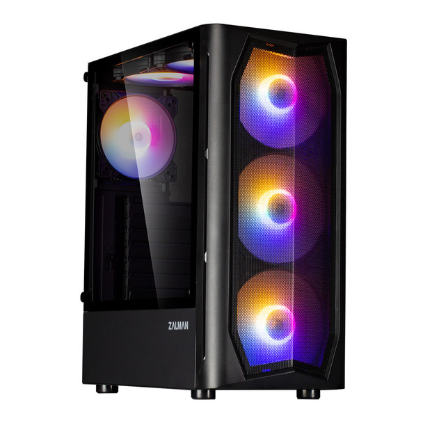 Zalman N4 Rev.1 ATX Mid Tower Case - Black