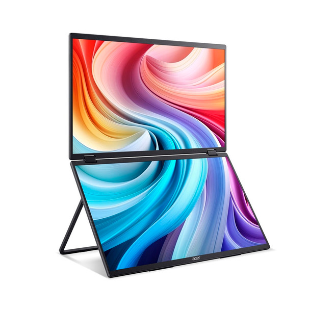 Buy the Acer PD163Q 15.6" FHD 60Hz USB-C Foldable Dual-Screen Portable Monitor UM.ZP3SA.002-RM0 ( UM.ZP3SA.002-RM0 ). Shop online at Extremepc.co.nz