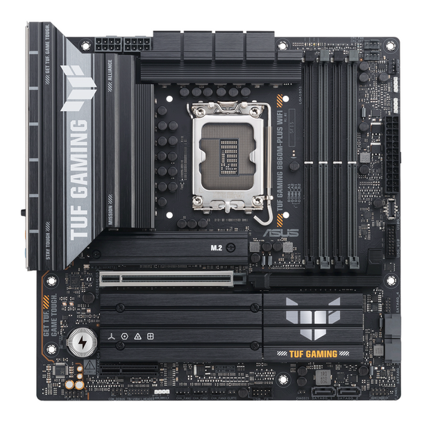 ASUS TUF GAMING B860M-PLUS WIFI Intel LGA 1851 Micro-ATX Motherboard
