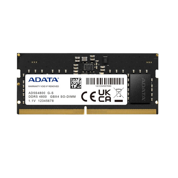 Buy the ADATA 32GB DDR5 4800Mhz 1.1V SODIMM Memory Module AD5S480032G-S ( AD5S480032G-S ). Shop online at Extremepc.co.nz