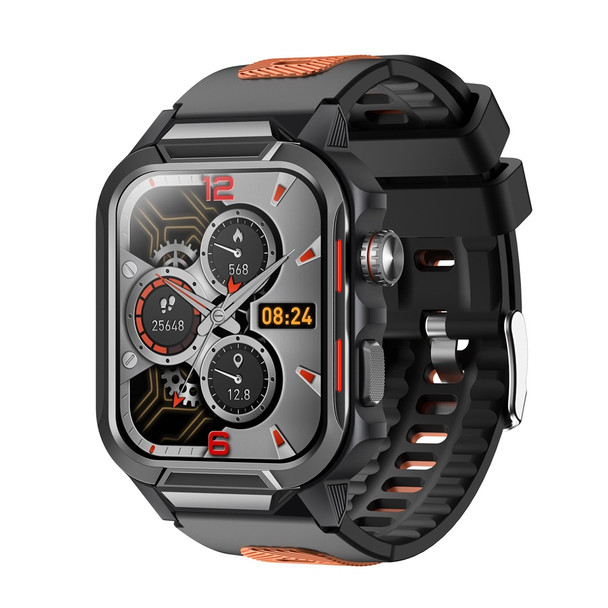 GTS9 Rugged Smart Watch 1.96" HD AMOLED Display with Bluetooth Call & Heart Rate & Blood Oxygen