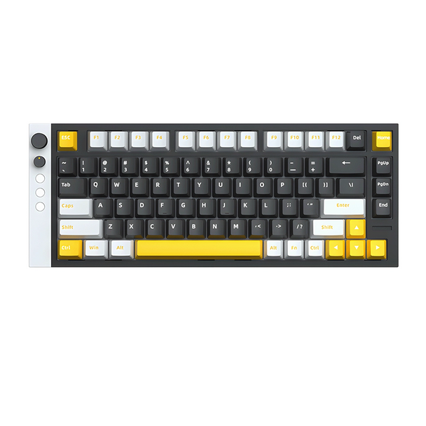 LAMZU Jet75 Magnetic RGB Wired Gaming Keyboard - Black, Gateron Jade Gaming Switch, 82 keys