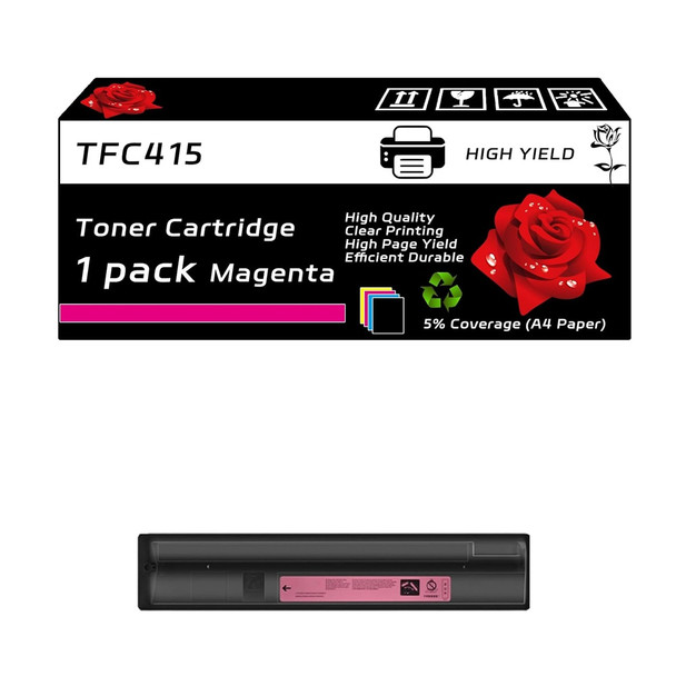 Buy the T-FC415 Compatible Toner Cartridge Replacement for Toshiba E-Studio 4515ac 2010 AC Printer Magenta ( T-FC415M ). Shop online at Extremepc.co.nz