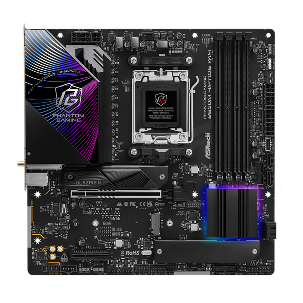 ASRock B850M Riptide WiFi AM5 AMD M-ATX Motherboard