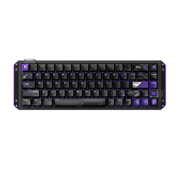 Buy the VGN Flash 68 RGB Hall Effect Hot-Swappable Wired Mechanical Gaming Keyboard - Black Knight, Tianba Magnetic Switch, 68 keys ( Flash 68 Black ). Shop online at Extremepc.co.nz