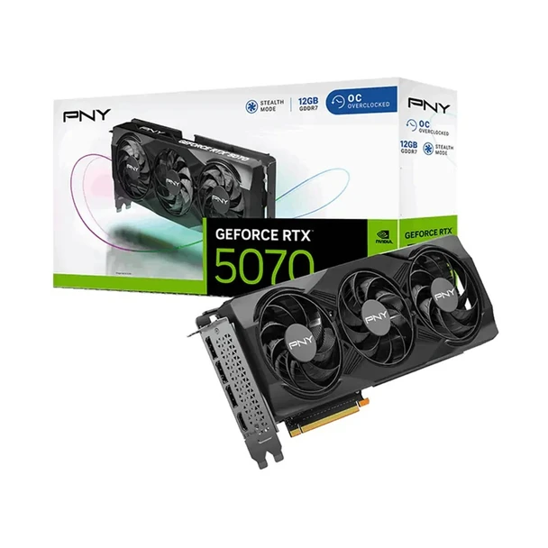 Buy the PNY NVIDIA GeForce RTX 5070 12GB GDDR7 Graphics Card VCG507012TFXPB1 ( VCG507012TFXPB1 ). Shop online at Extremepc.co.nz