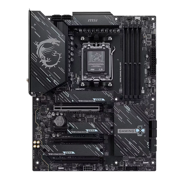 MSI X870E GAMING PLUS WIFI AM5 ATX AMD Motherboard