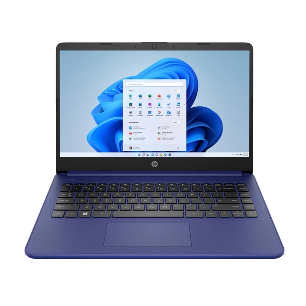 HP 14-FQ1025 14" HD Touch R5-5700U 16GB 512GB SSD Win11Home Laptop Blue 88B18UA