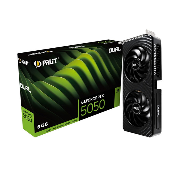 Buy the Palit GeForce RTX 5050 Dual 8GB GDDR6 Graphics Card NE65050019P1-GB2070D ( NE65050019P1-GB2070D ). Shop online at Extremepc.co.nz