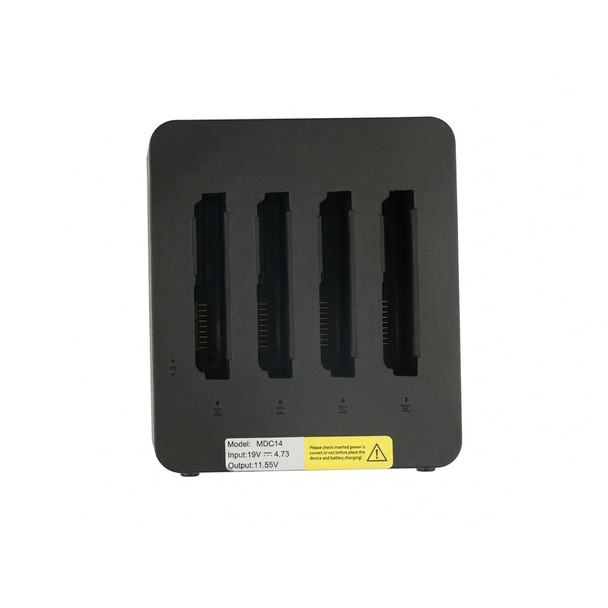 Emdoor 4 Slot Battery Charger for EM-X14M Rugged Laptop MDC14