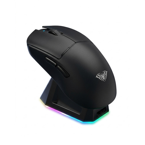 Buy the AULA V3SE Ultra-Light Wireless Tri-mode Gaming Mouse with Charging Dock Black ( V3SE Black ). Shop online at Extremepc.co.nz