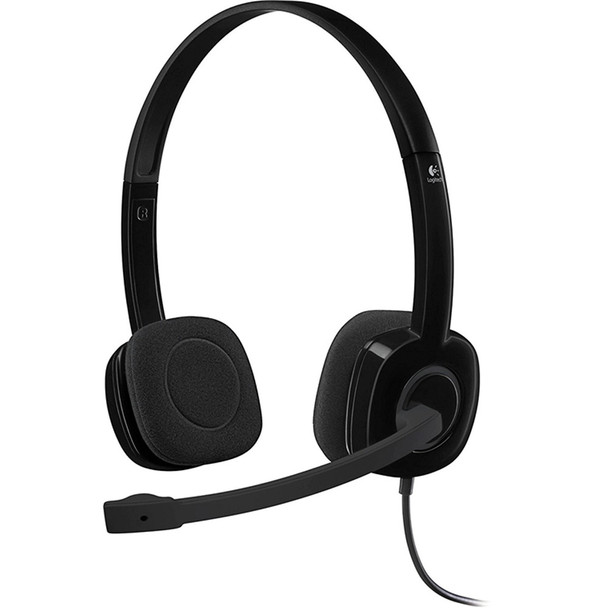Buy the Logitech H151 Single-pin Stereo Headset - Black ( 981-000587 ). Shop online at Extremepc.co.nz