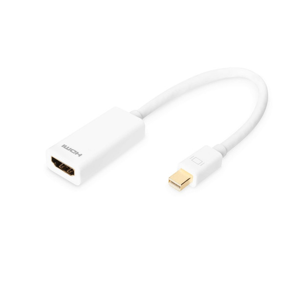 Buy the Digitus mini DisplayPort/Male To HDMI Type-A/Female Adapter ( AK-340404-001-W ). Shop online at Extremepc.co.nz