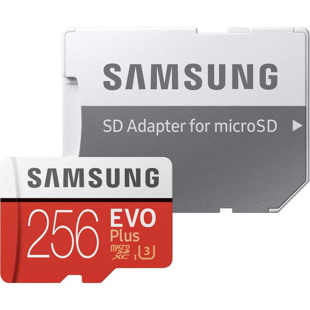 Buy the Samsung EVO PLUS 256GB Micro SDXC with Adapter up to 100MB/s Read, 90MB/s Write ( MB-MC256GA/APC ). Shop online at Extremepc.co.nz