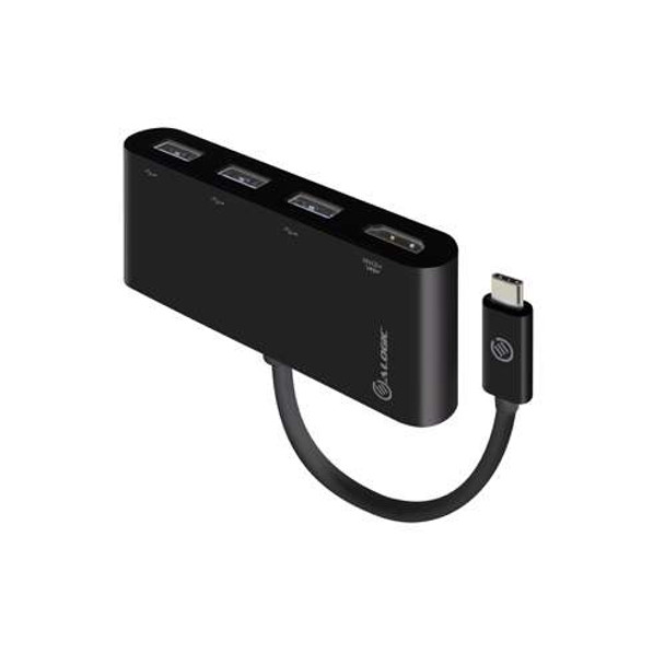Buy the ALOGIC 10cm USB-C MultiPort Adapter with HDMI & 3 Port USB 3.0 Hub ( MP-UCHD3A ). Shop online at Extremepc.co.nz