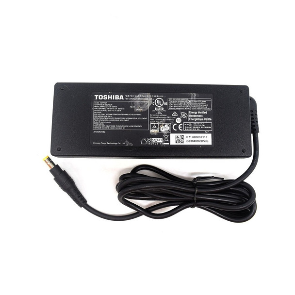 Buy the Toshiba 120W 19V 6.3A (5.5*2.5mm) OEM Laptop Power Adapter (power cord is not included) ( ADPTSBG05 ). Shop online at Extremepc.co.nz