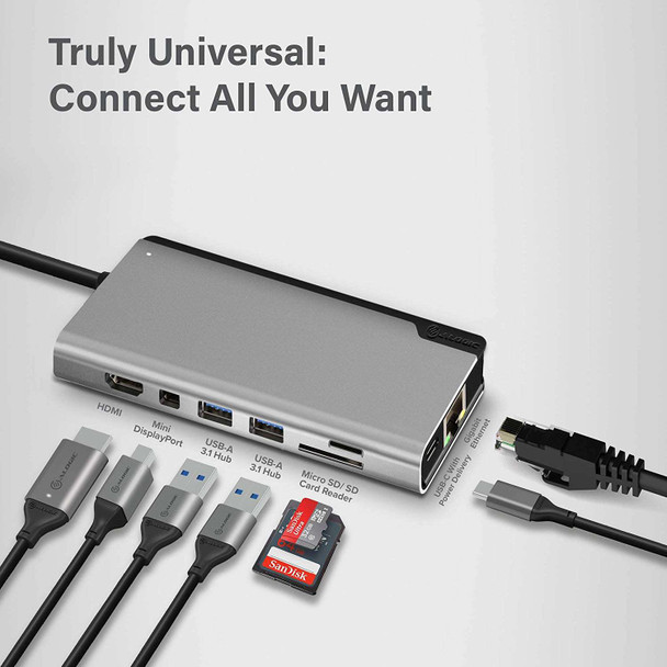 Buy the Alogic USB-C Dual 4K Mobile Dock Space Grey ( ULDPLS-SGR ). Shop online at Extremepc.co.nz