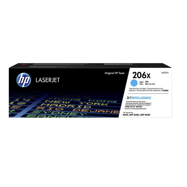 Buy the HP 206X Cyan High Yield Toner ( W2111X ). Shop online at Extremepc.co.nz