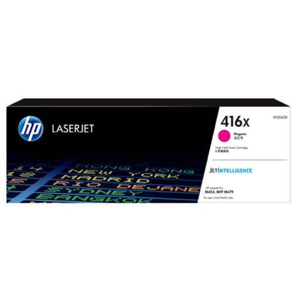 Buy the HP 416X Toner Cartridge - Magenta - 6000 Pages ( W2043X ). Shop online at Extremepc.co.nz