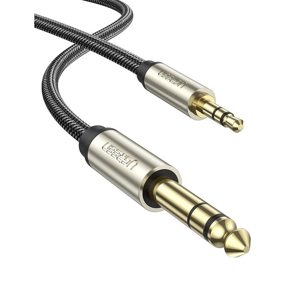 Buy the UGREEN 3.5mm to 6.35mm TRS Stereo Audio Cable - 2m, Gray ( UG-10628 ). Shop online at Extremepc.co.nz