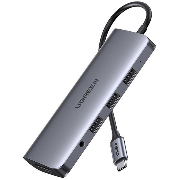 Buy the Ugreen USB-C 10-in-1 Hub Expansion - Space Gray ( UG-80133 ). Shop online at Extremepc.co.nz