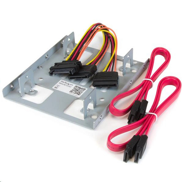 Buy the StarTech BRACKET25X2 Dual 2.5 SATA HDD to 3.5 Mount Bracket ( BRACKET25X2 ). Shop online at Extremepc.co.nz
