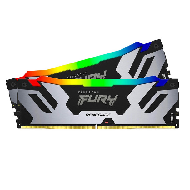 Buy the Kingston FURY Renegade RGB 32GB 6000MT/s CL32 DIMM Memory ( KF560C32RSAK2-32 ). Shop online at Extremepc.co.nz