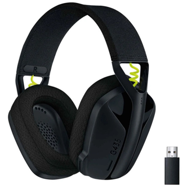 Buy the Logitech G435 LIGHTSPEED Wireless Gaming Headset - Black ( 981-001051 ). Shop online at Extremepc.co.nz