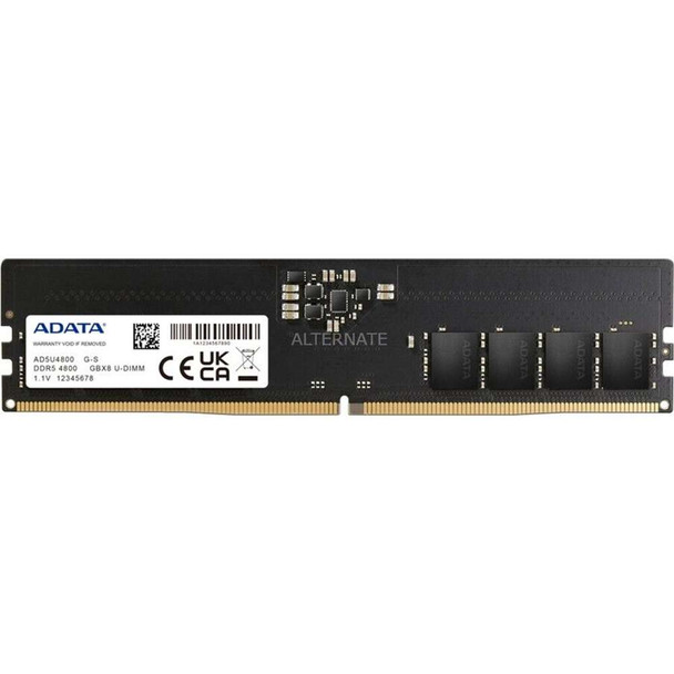 Buy the Adata 32GB DDR5-4800 U-DIMM Memory For Desktop ( AD5U480032G-S ). Shop online at Extremepc.co.nz