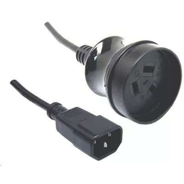 Buy the Dynamix 0.5m 3 Pin Socket to IEC Male C14 Connector 10A Power Cord ( C-POWERUPS ). Shop online at Extremepc.co.nz