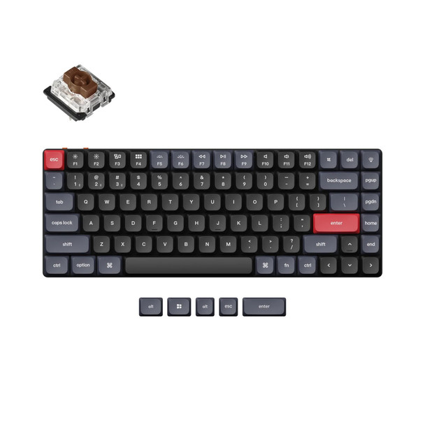 Buy the Keychron K3 Pro QMK/VIA Wireless RGB Hot-Swappable Mechanical Keyboard - Gateron Brown, 84 Key ( K3P-H3 ). Shop online at Extremepc.co.nz