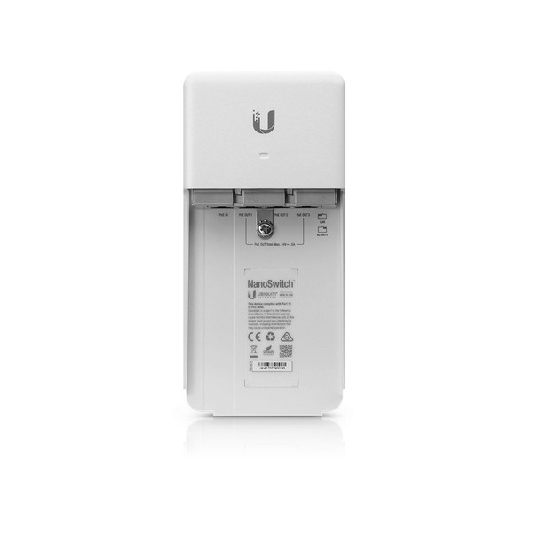 Buy the Ubiquiti NanoSwitch Outdoor 4-Port PoE Passthrough Switch ( N-SW ). Shop online at Extremepc.co.nz