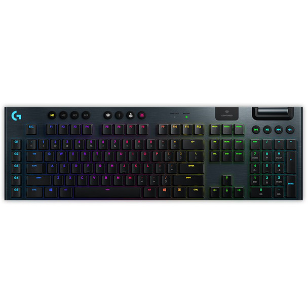 Buy the Logitech G915 LIGHTSPEED Wireless RGB Mechanical Gaming Keyboard - GL Tactile, Black ( 920-009226 ). Shop online at Extremepc.co.nz