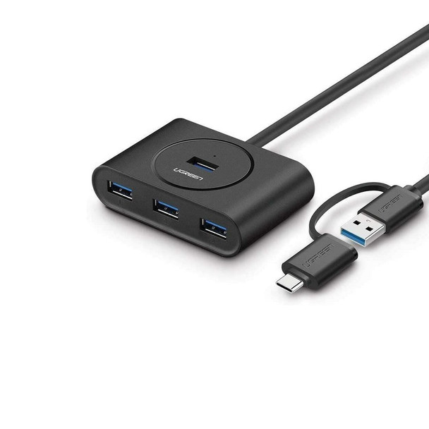 Buy the UGREEN USB 3.0 Hub with USB-C Port 1m Black ( UG-40850 ). Shop online at Extremepc.co.nz