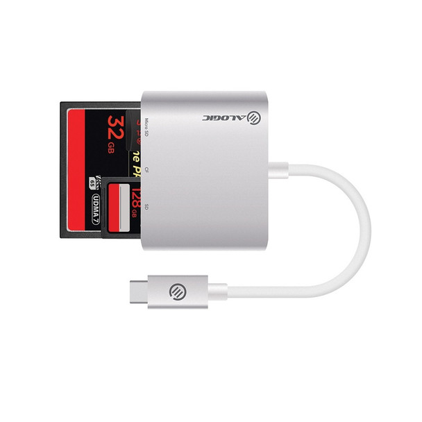 Buy the Alogic Vrova Plus USB-C Multi Card Reader Silver Aluminium ( VPLUCMCR ). Shop online at Extremepc.co.nz