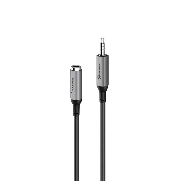 Buy the Alogic Ultra 3.5mm Male to 3.5mm Female Audio Cable 5m Space Grey ( AE5RBK ). Shop online at Extremepc.co.nz