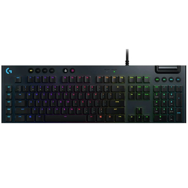 Buy the Logitech G815 LIGHTSYNC RGB Mechanical Gaming Keyboard - GL Tactile ( 920-009222 ). Shop online at Extremepc.co.nz