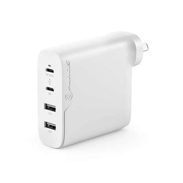 Buy the Alogic 4X100 Rapid Power 4 Port 100W GaN Wall Charger ( WCG4X100-ANZ ). Shop online at Extremepc.co.nz