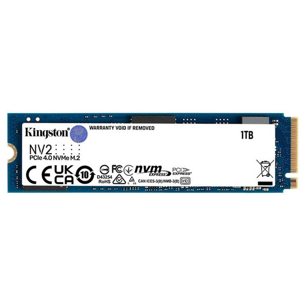 Buy the Kingston NV2 1TB PCIe 4.0 NVMe M.2 2280 SSD ( SNV2S/1000G ). Shop online at Extremepc.co.nz