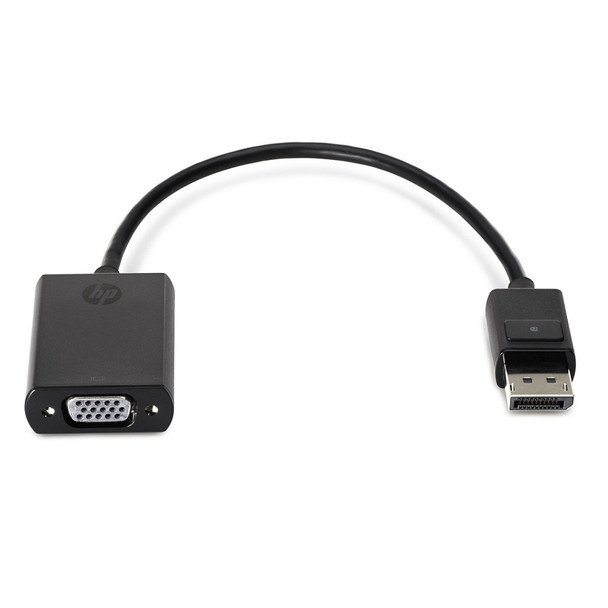 Buy the HP F7W97AA DisplayPort To VGA Adapter Black ( F7W97AA ). Shop online at Extremepc.co.nz