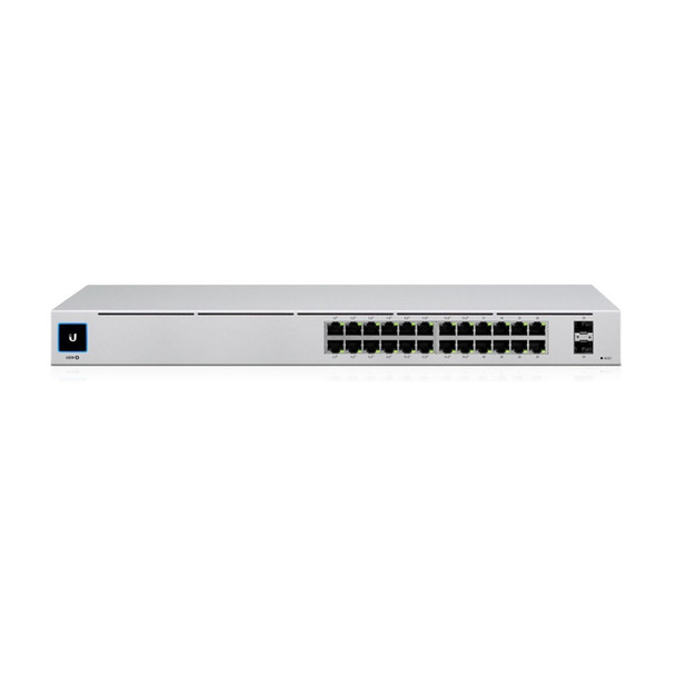 Buy the Ubiquiti UniFi Managed PoE+ 24 Port Gigabit Switch with 2 SFP Ports ( USW-24-POE ). Shop online at Extremepc.co.nz