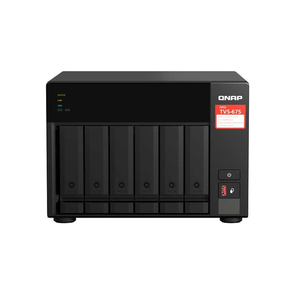 Buy the QNAP TS-673A-8G Business 6-Bay Desktop NAS Ryzen Embedded V1500B 4-Core 8 GB ( TS-673A-8G ). Shop online at Extremepc.co.nz