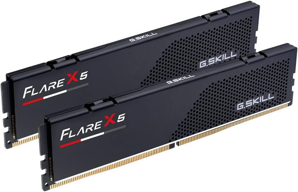 Buy the G.Skill Flare X5 32GB (2x 16GB) DDR5 6000MHz CL36 Desktop Memory -Black, AMD EXPO ( F5-6000J3636F16GX2-FX5 ). Shop online at Extremepc.co.nz