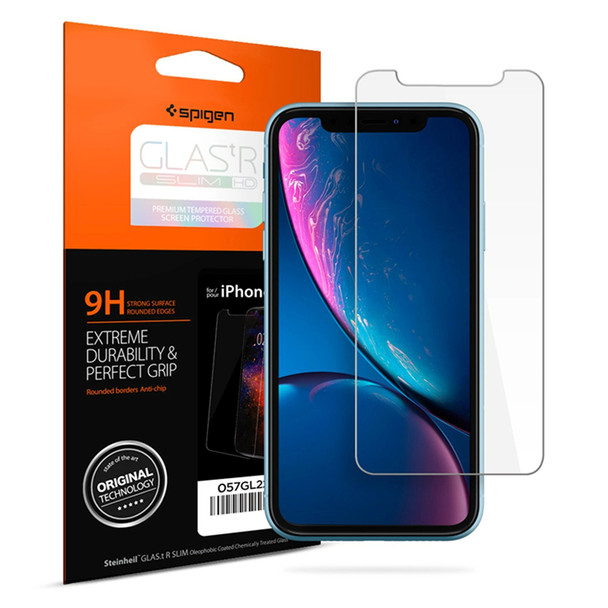 Buy Spigen iPhone 11/XR (6.1") Premium Tempered Glass Screen Protector at the best price from Extremepc Online Store